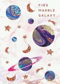 PINK MARBLE GALAXY