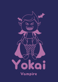 Yokai Vampire Purple navy