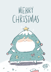 Chubby Rabbit-Christmas Tree