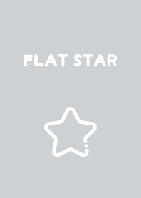 FLAT STAR / Sky Grey