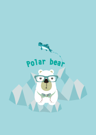 A Cute polar bear