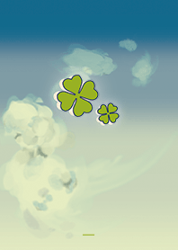 เหลืองเขียว : ท้องฟ้าและโคลเวอร์