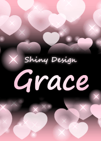 Grace-Name-Baby Pink Heart