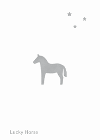 Gray Lucky Horse and Star 05_2