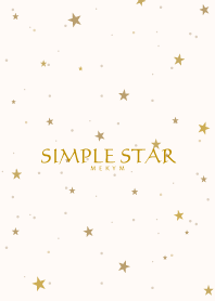 SIMPLE STAR -NATURAL YELLOW- 34