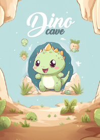 cute dinosaur from the cave