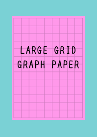 PINK-BLACK GRAPH PAPER/MINT GREEN