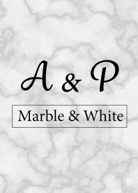 A&P-Marble&White-Initial
