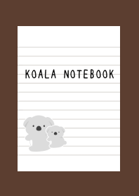 KOALA NOTEBOOK-DEEP BROWNj