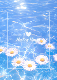 Floating Flowers (DY) -  01 Blue