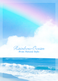 Rainbow Ocean #17 / Natural Style