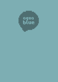 Aqua Blue In Pixle Theme (JP)