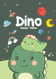 Dino Cutie Galaxy Dark Green