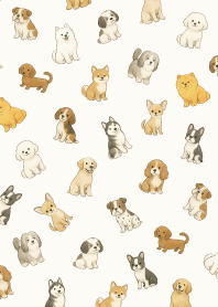 Cute Dog Illustration5