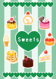 Many sweets! -green-