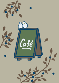 Cafe motif / beige ver.2