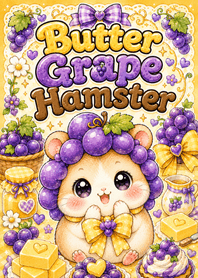 Cute Butter Grape Hamster