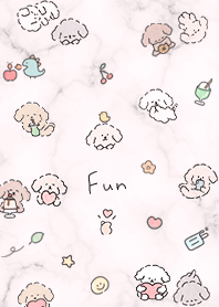 pink Cute and laid-back toy poodle 04_2