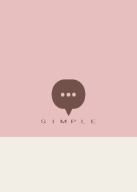 シンプル（beige pink)V.1718