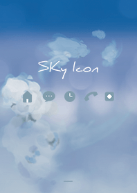 Beige Blue : Sky & Icon