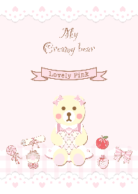 My creamy bear : lovely pink <3