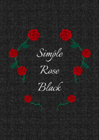 Simple -Rose- Black