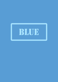 シンプル ブルー [青] No.2