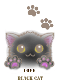 LOVE BLACK CAT