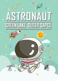 misty cat-Astronaut Green Lake