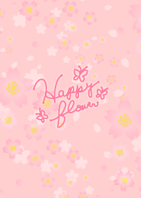 Happy flower-Cherry Blossoms-joc