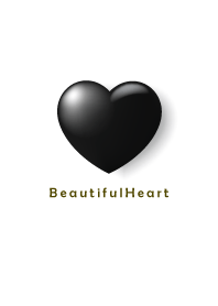 Beautiful Heart-BLACK PLUMP 22