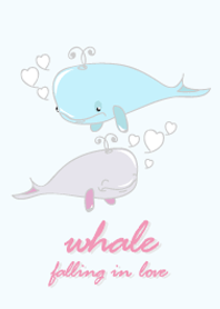 whale falling in love