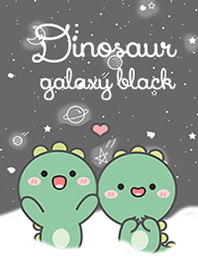 Happy dinosaur black