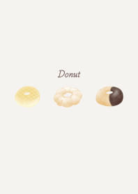 Sweets Donut -light brown-