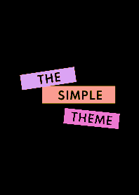 THE SIMPLE THEME .78