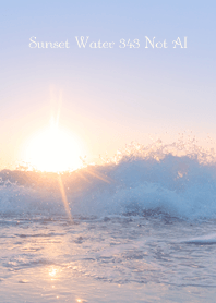 Sunset Water 343 Not AI