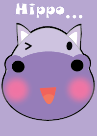 Cute hippo theme v.1