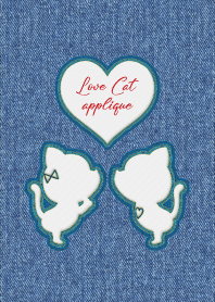 Love Cat Applique 11
