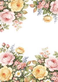 Vintage flowers_B003