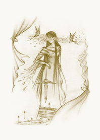 Surreal, beautiful fairy "Ren"
