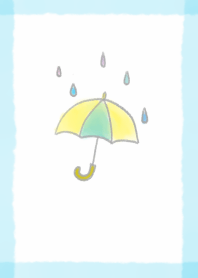 Rain and umbrella season