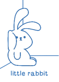 little rabbit : blue