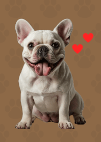 French Bulldog Theme Brown 03
