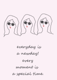 everyday is a newday (lightpink)