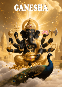 Ganesha, rich beyond the sky, 3