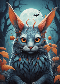 Halloween small animals fec3F9