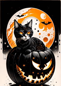 halloween cat 25FE1e