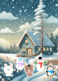 Kawaii scandinavian style(Winter-971)