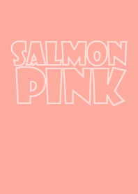 I Love salmon pink theme