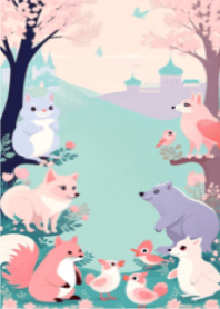 Fairytale World: Light blue